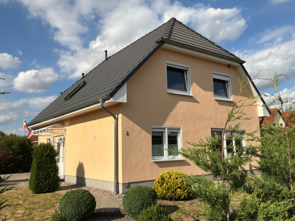 Hausansicht giebelseitig