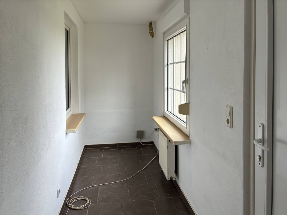 Windfang Eingangsbereich