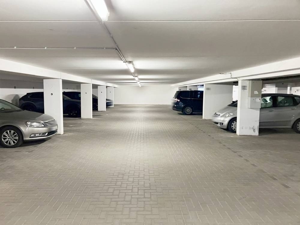 Blick in die Tiefgarage