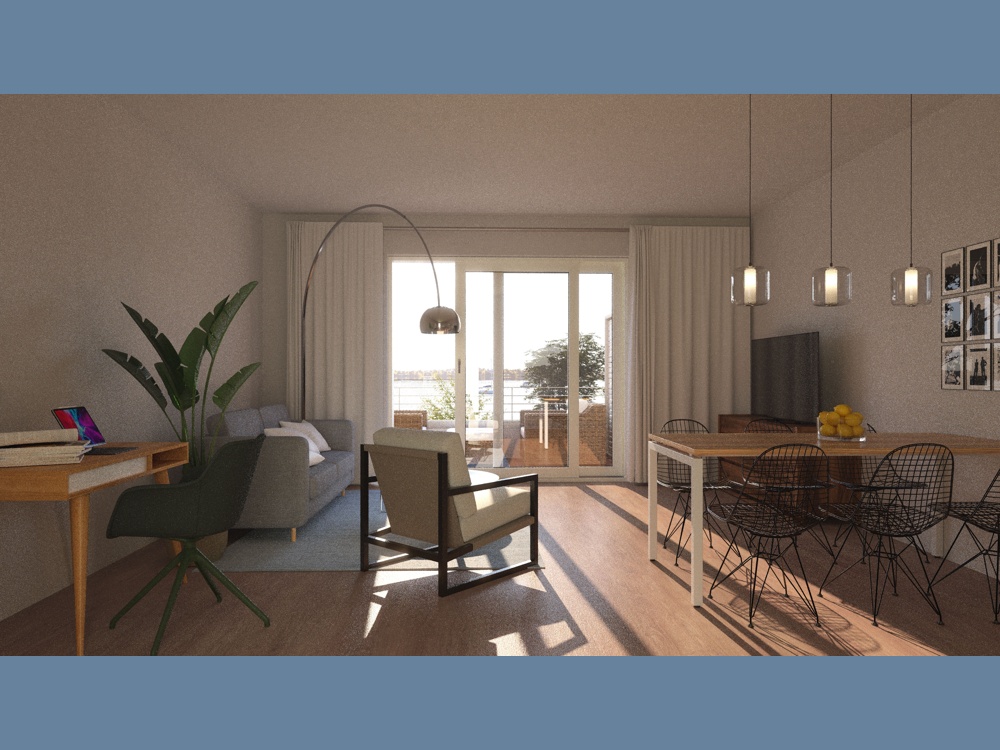 Visualisierung Wohnzimmer