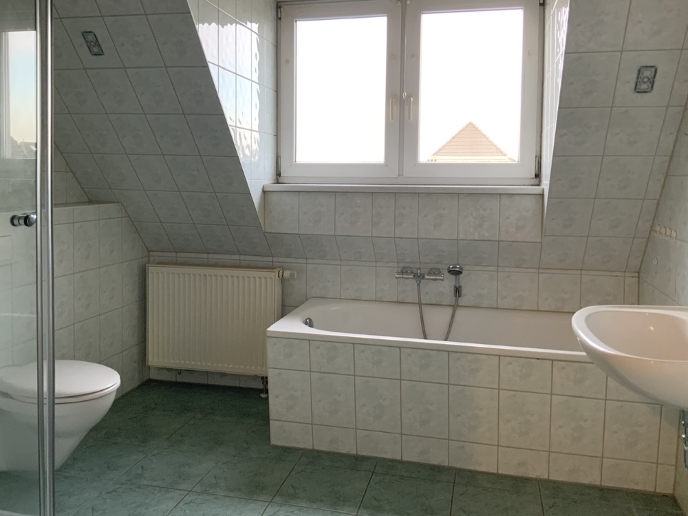 Badezimmer im Obergeschoss