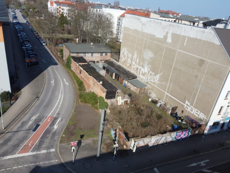 Vorderansicht Grundstück