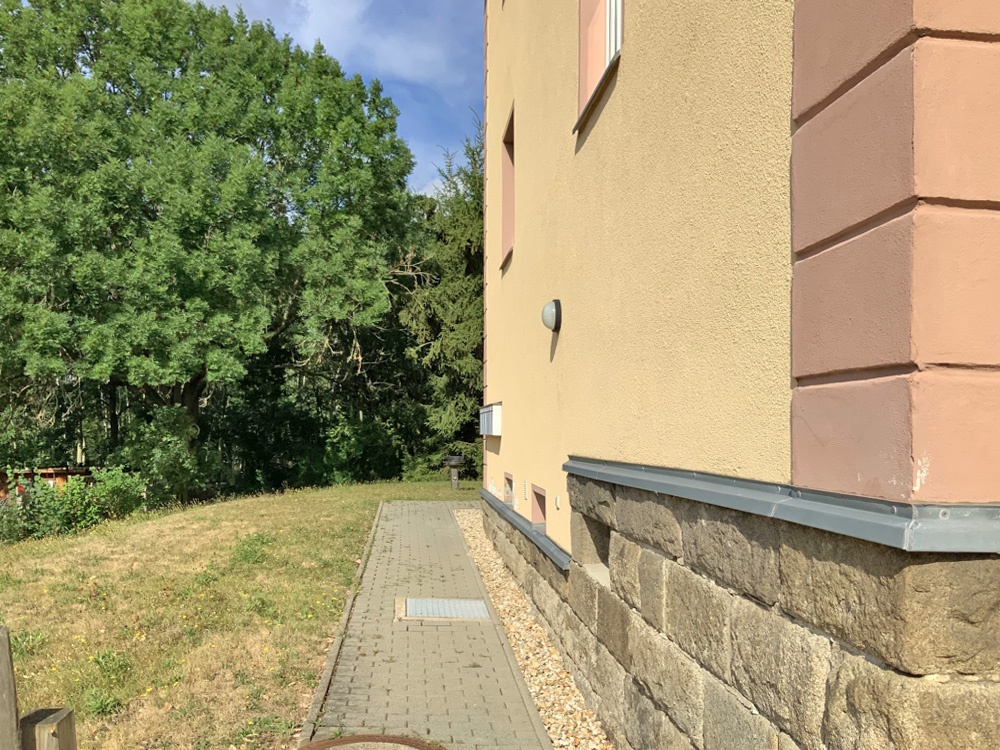 Zugang zum Wohnhaus
