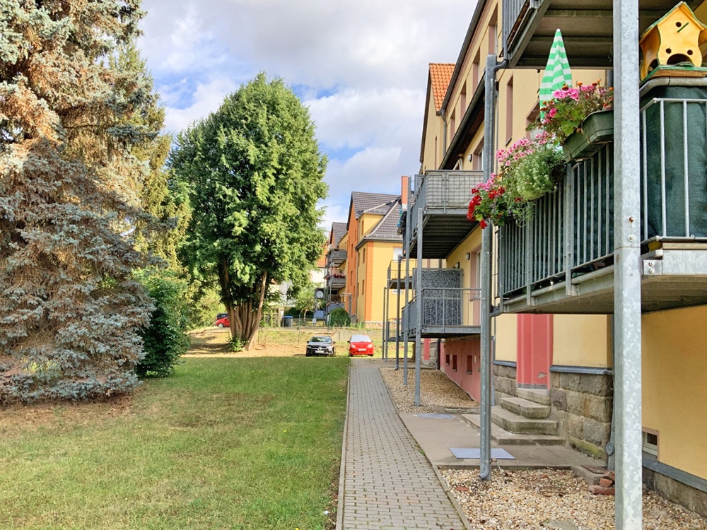 Zuwegung zum Hauseingang