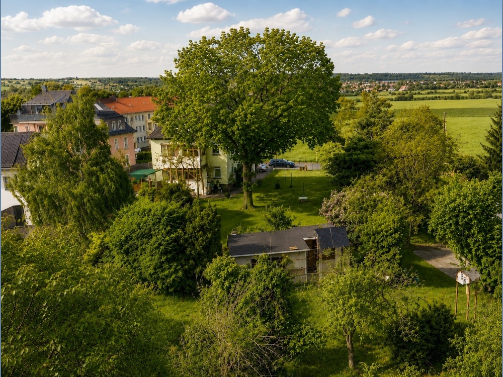 Nordansicht mit Elbblick