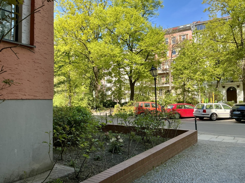 Blick auf die Straße