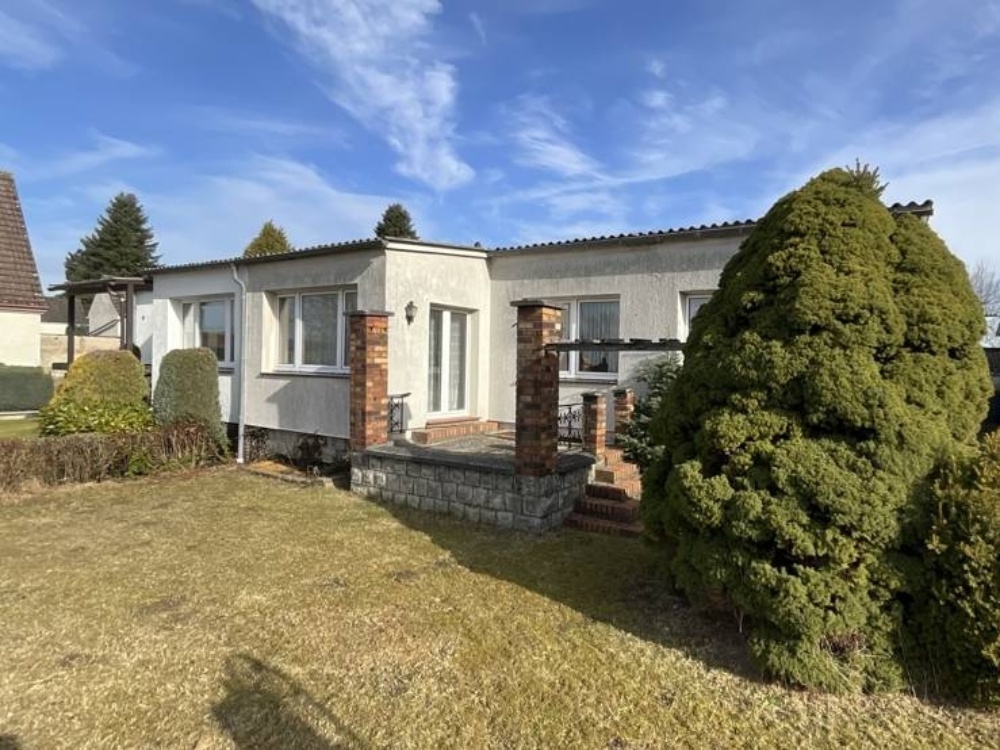 Ein Blick auf die Terrasse