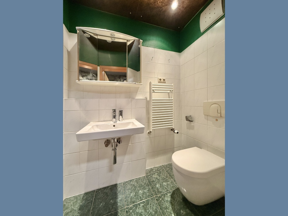Gästetoilette im Erdgeschoss
