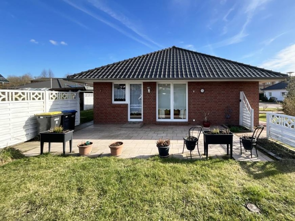 Rückseite des Hauses