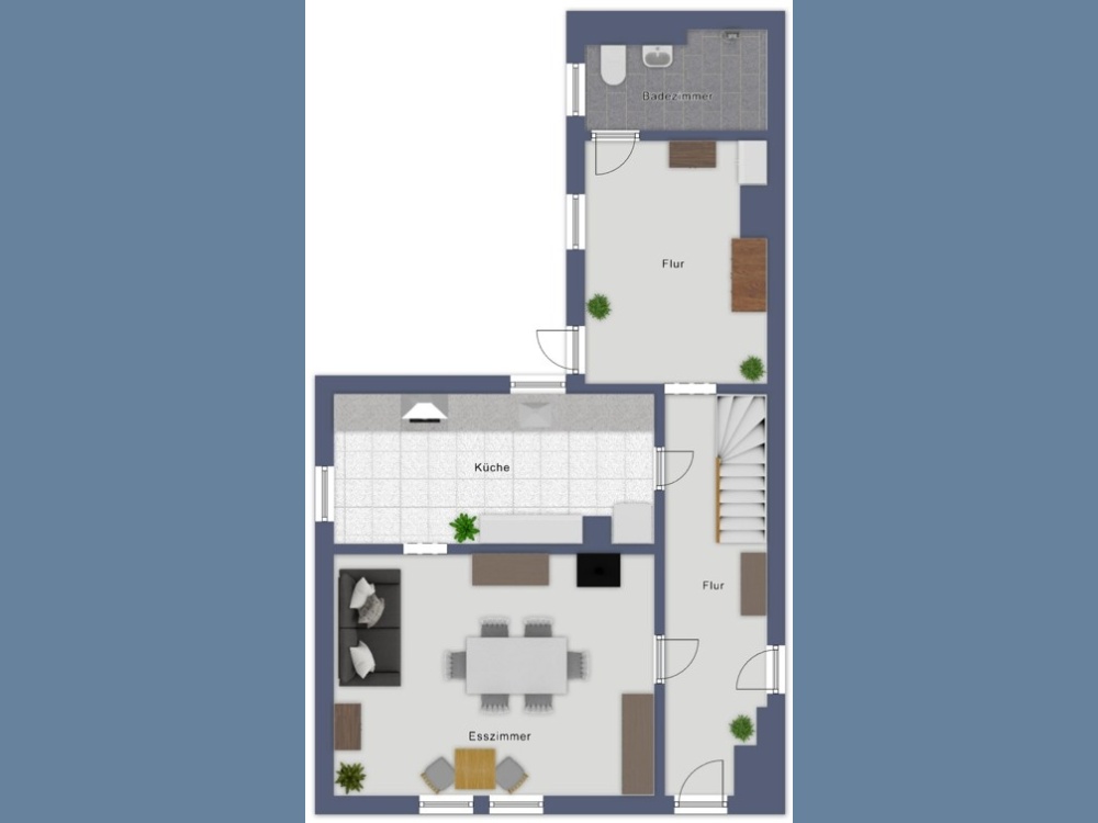 Erdgeschoss Altbau