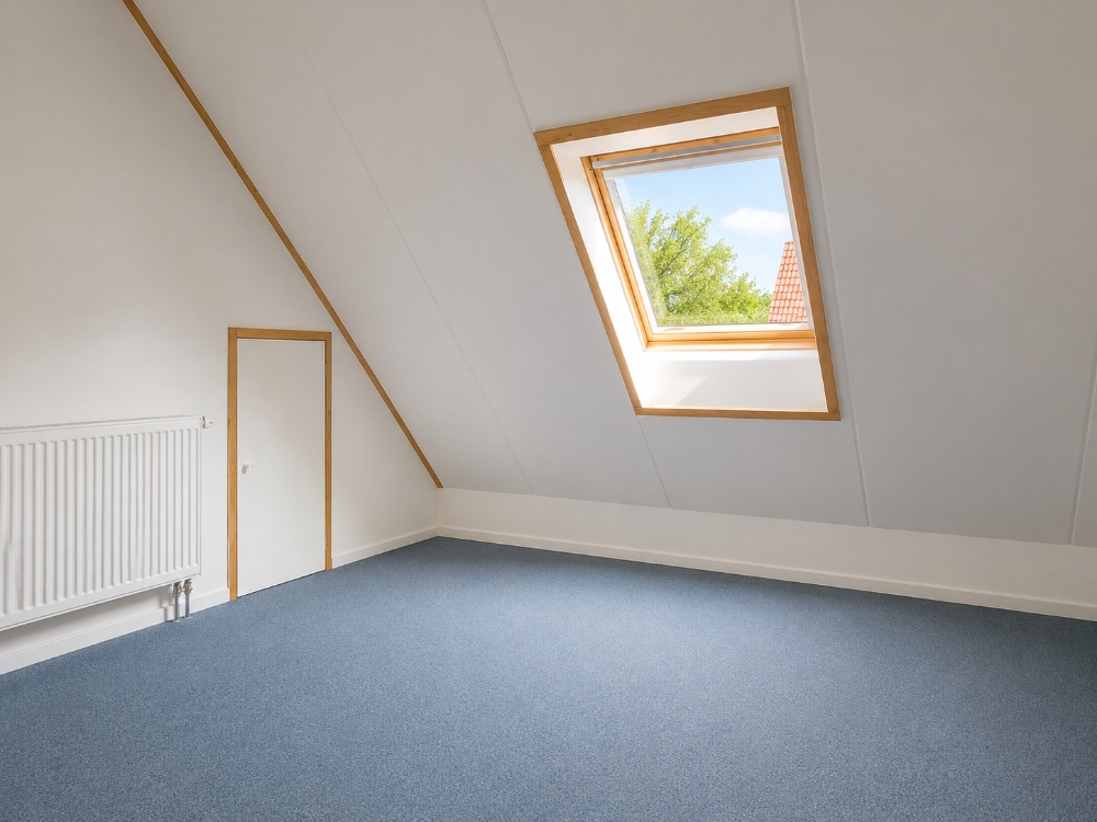 Dachgeschoss 3 visuell beräumt