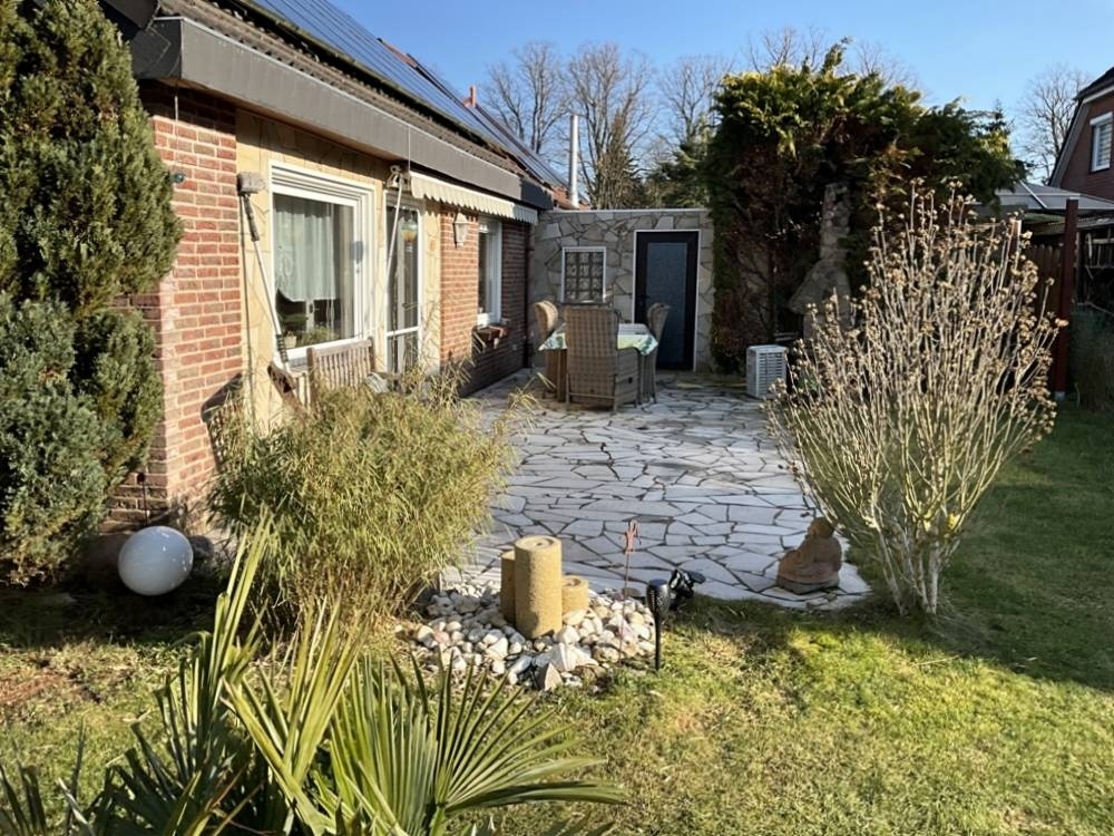 Blick auf die Terrasse