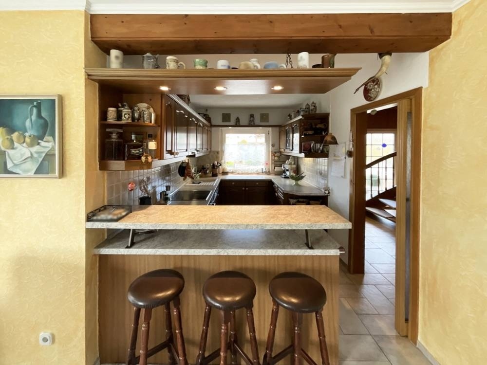 offene Küche zum Essbereich