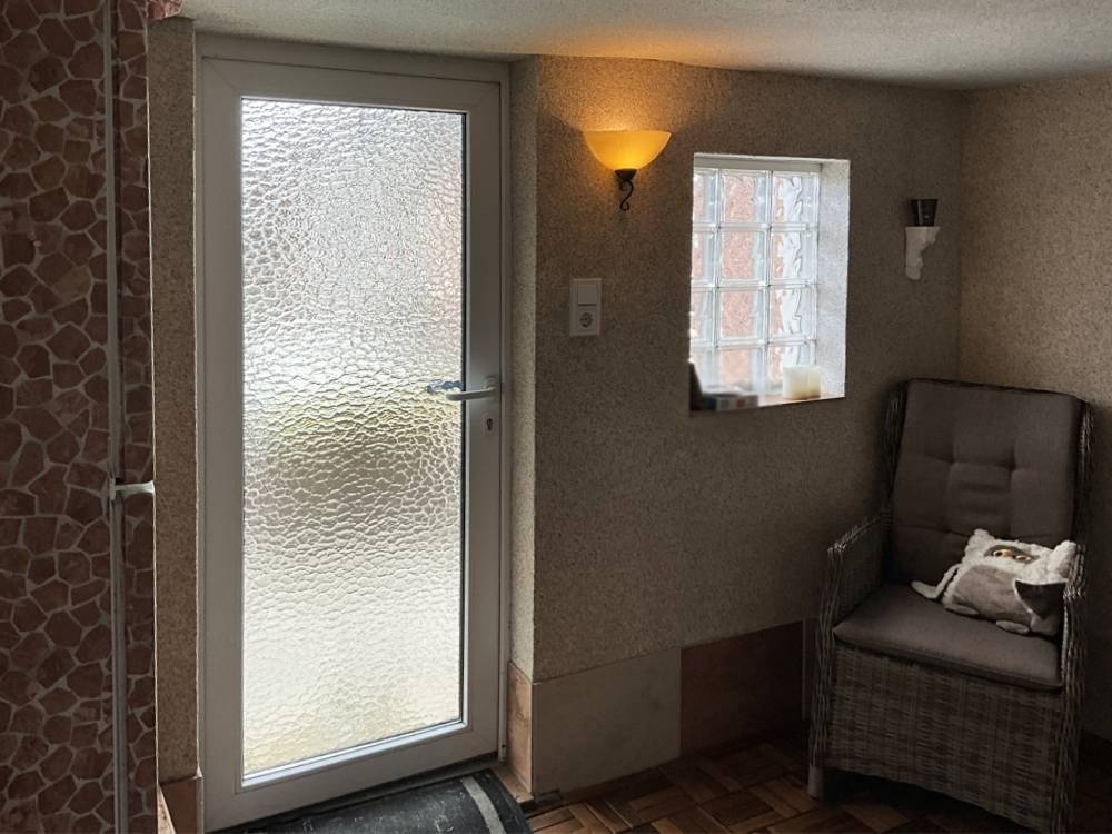 Eingang in den Ruheraum