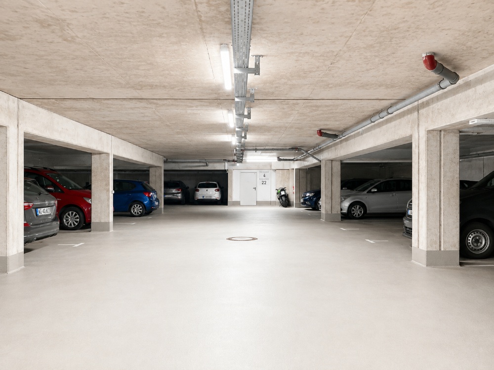 Einzelstellplatz in der Tiefgarage
