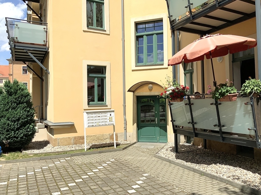 Ansicht vom Garten