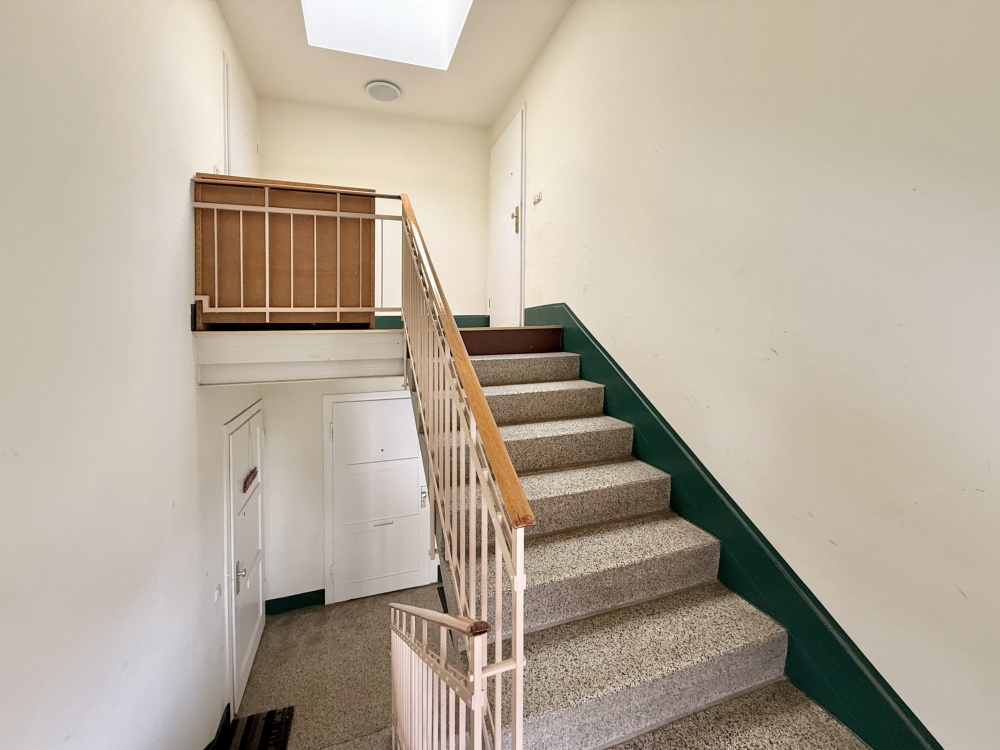 Wohnungszugang im Dachgeschoss