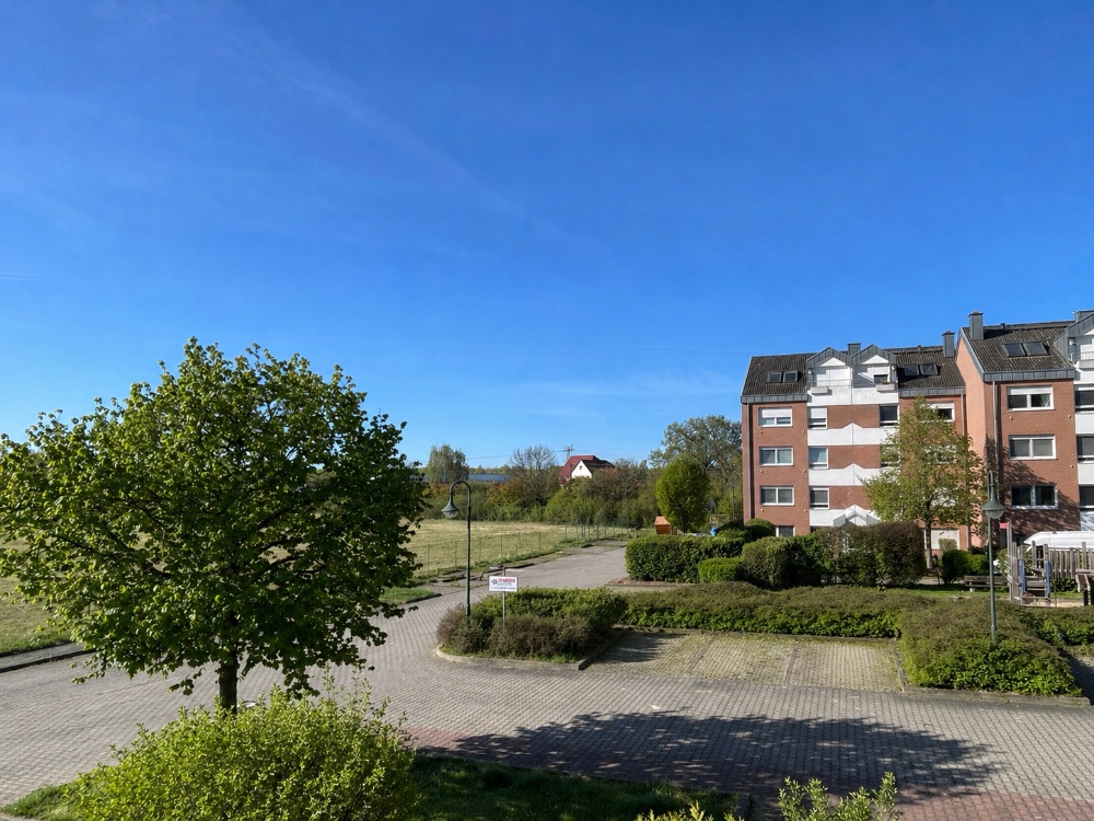 Blick aus dem Balkon