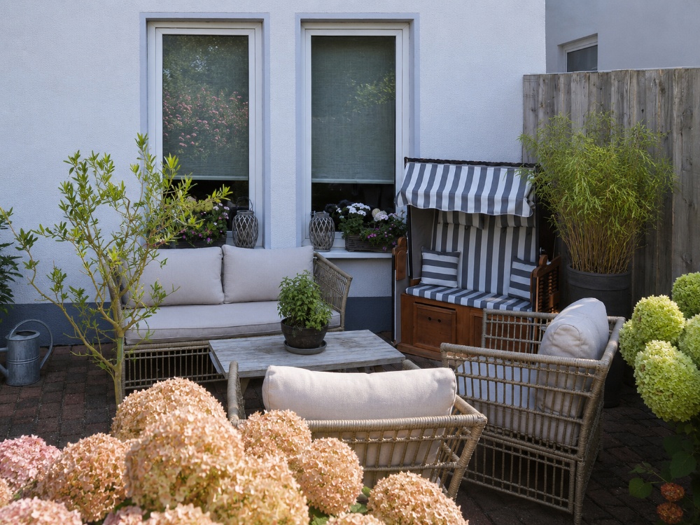 Gemütliche Terrasse