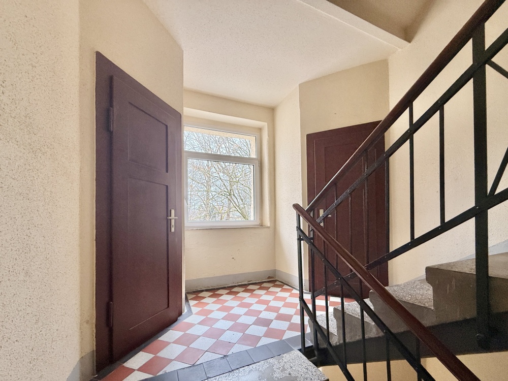 Abstellraum im Treppenhaus