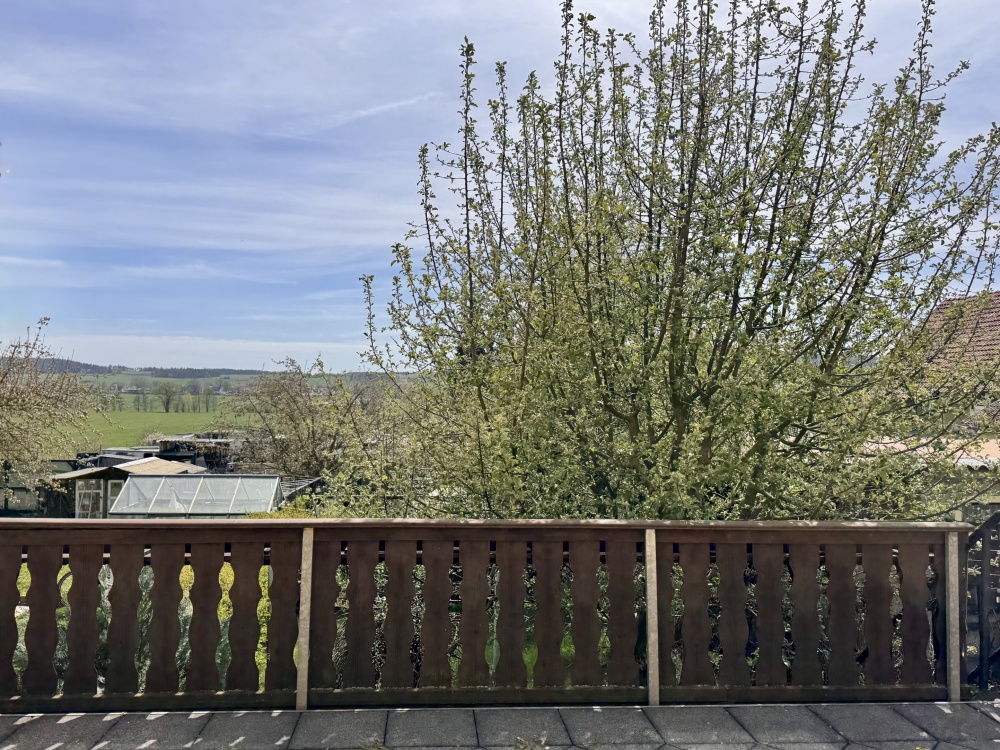 Terrassenausblick