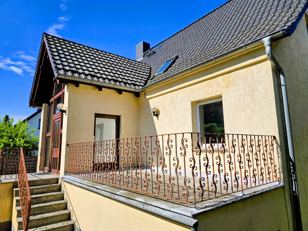 Terrasse am Wohnhaus