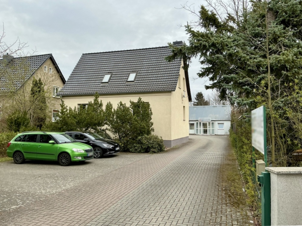 Ansicht Straße Stellplatz