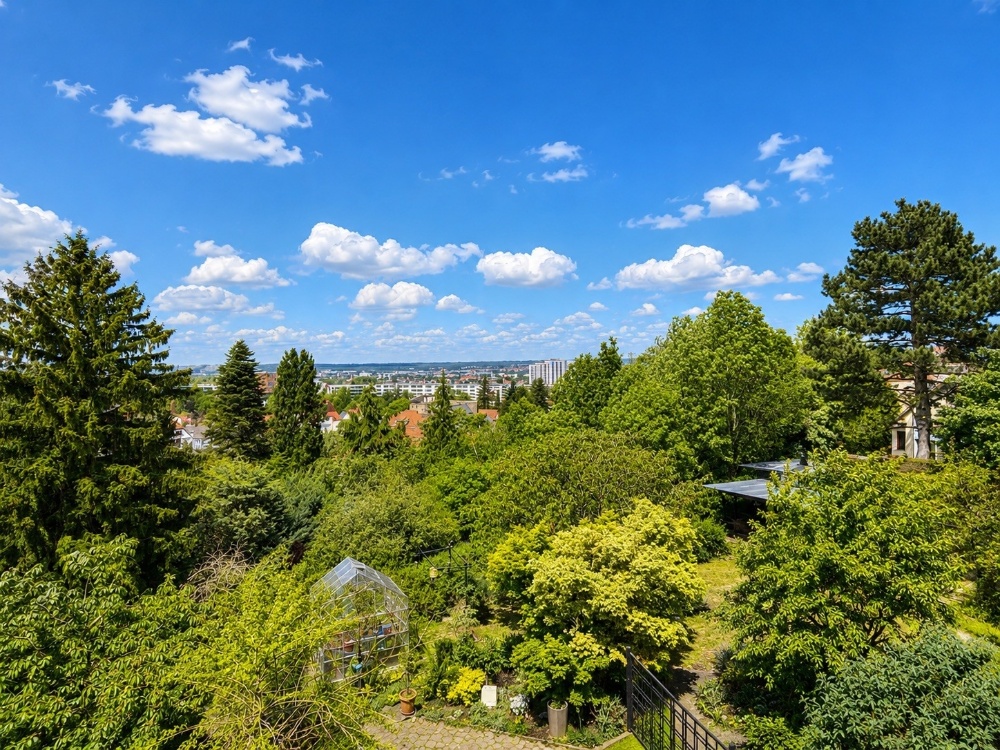 Weitblick mit Naturpanorama