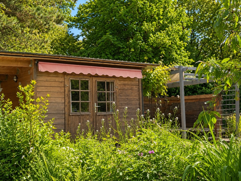 Idyllisches Gartenrefugium