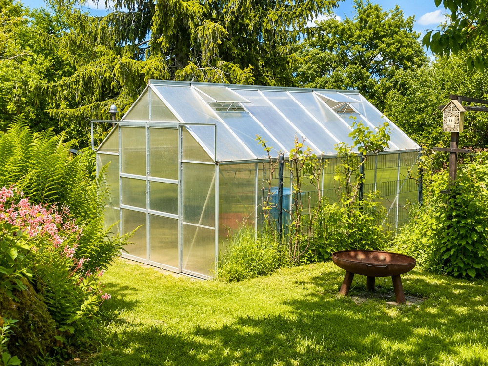 Frische Ernte im eigenen Garten