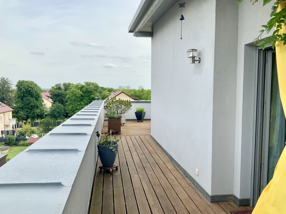 Zugang zur Terrasse