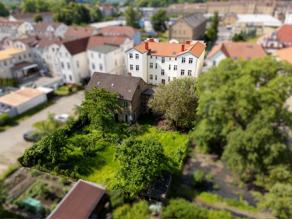 Grundstücksaufnahme Drohne