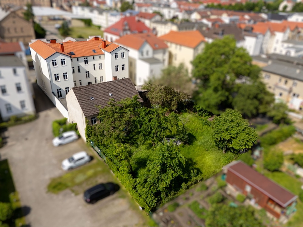Grundstücksaufnahme Drohne