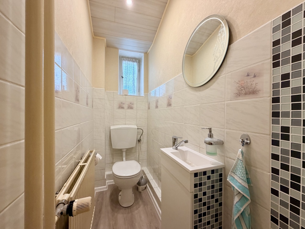Gäste-WC im Erdgeschoss