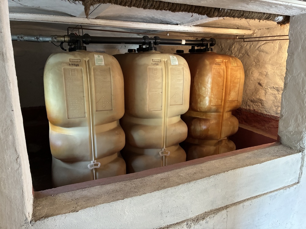 Tanks der Ölheizung