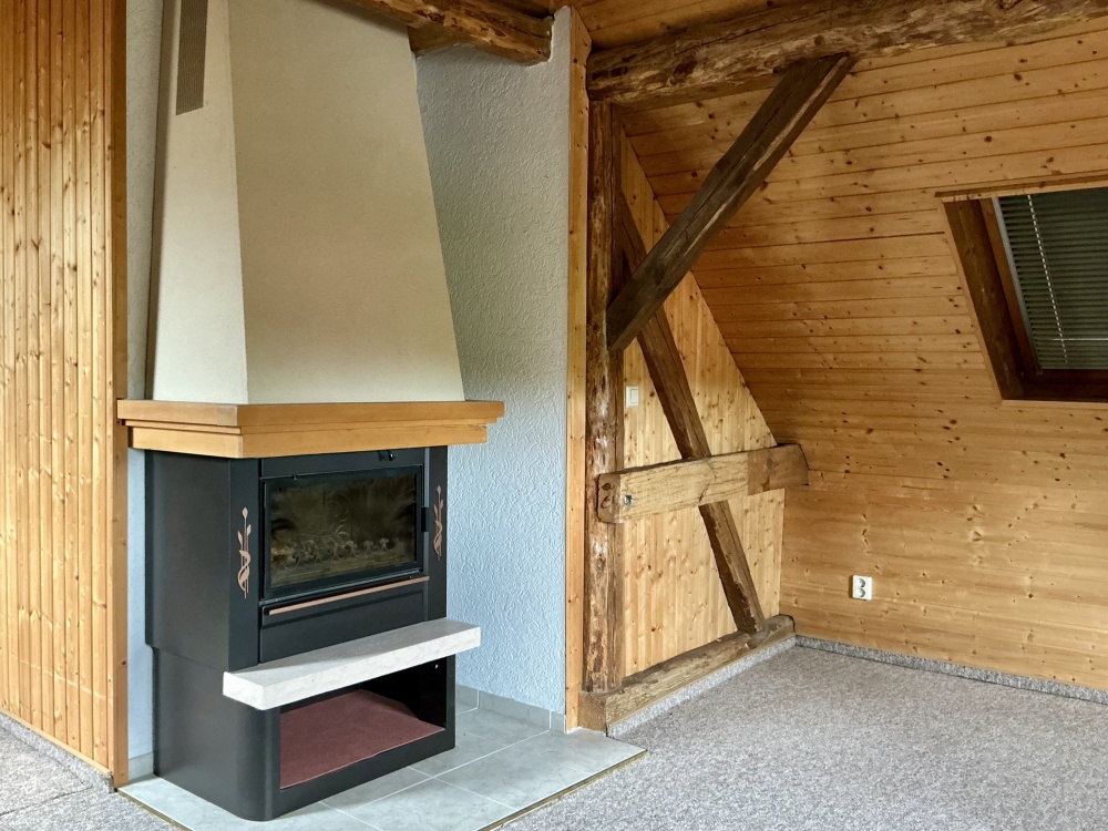 Kamin im WZ OG