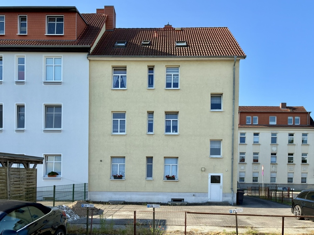 Rückansicht des Hauses