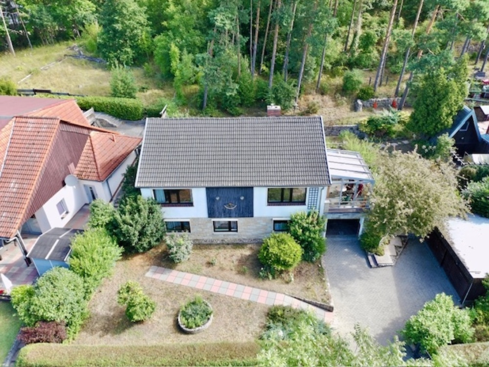 Drohnenaufnahme Hausansicht