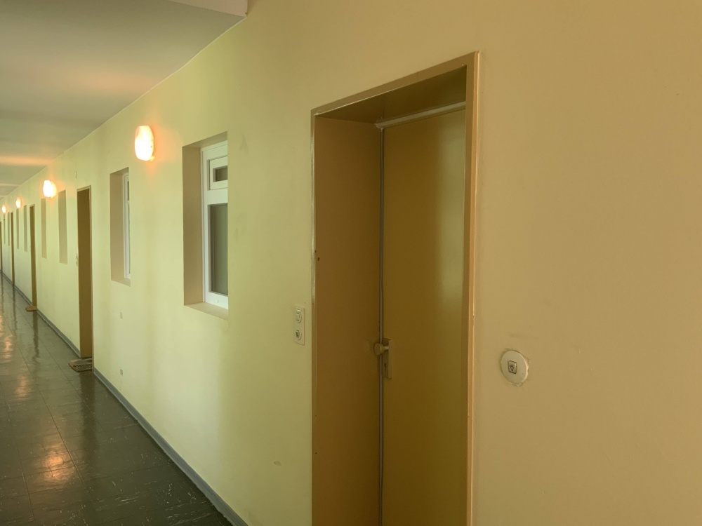 Hauseingang der Wohnanlage