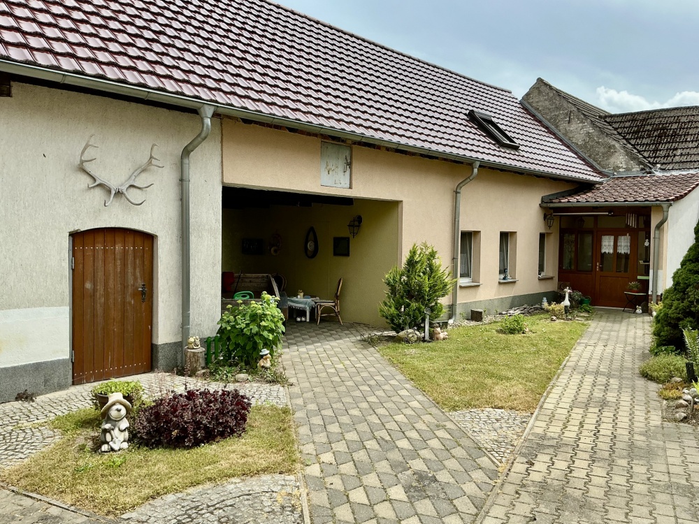 gemütlicher Innenhof