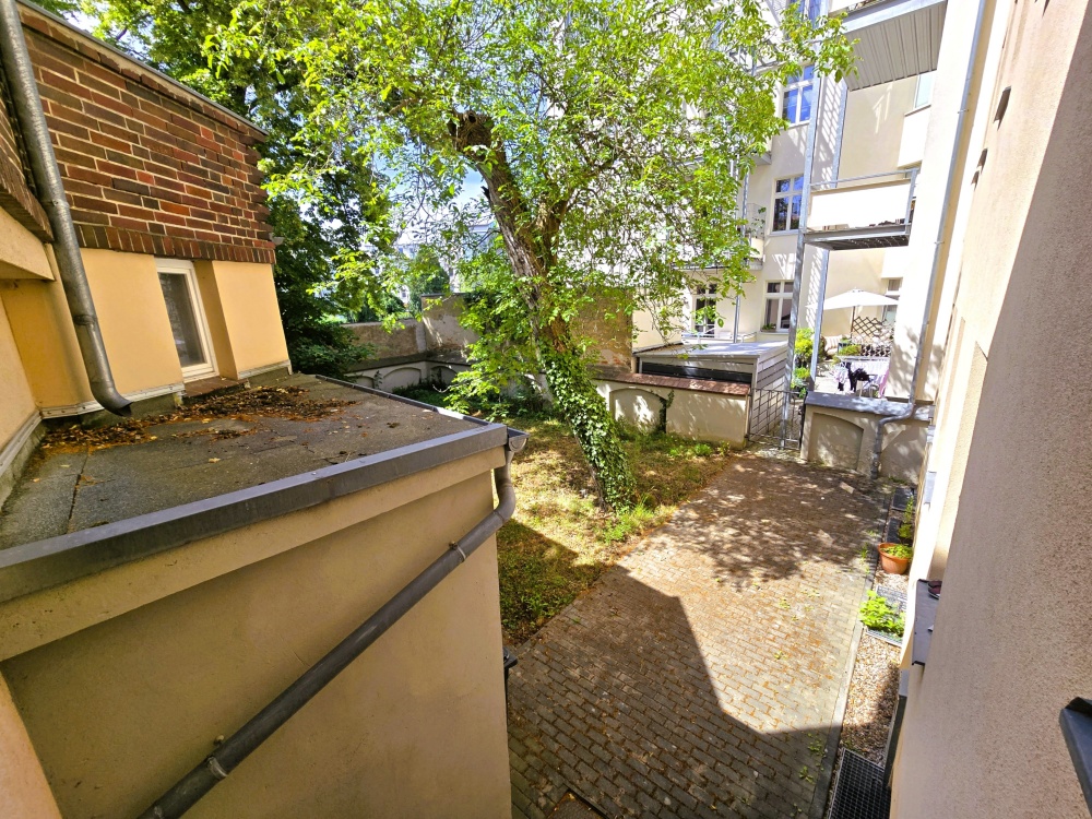 Innenhof nach Südwesten