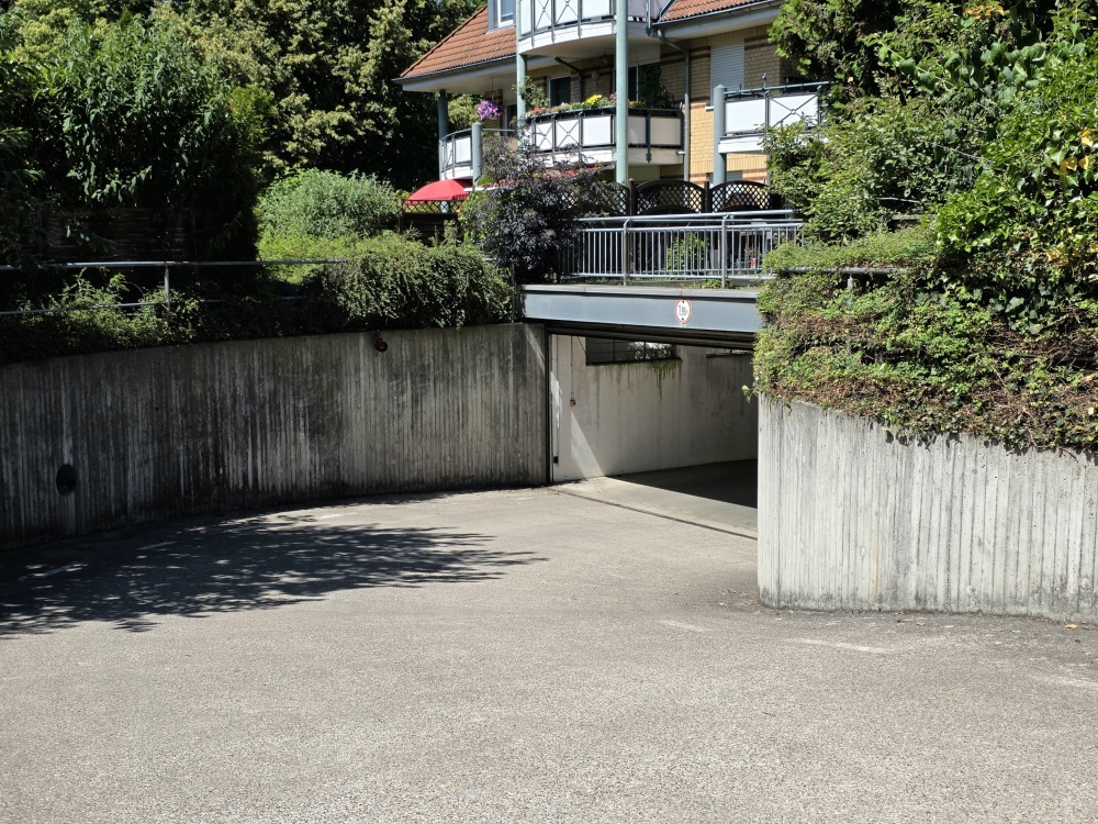 Zufahrt Tiefgarage