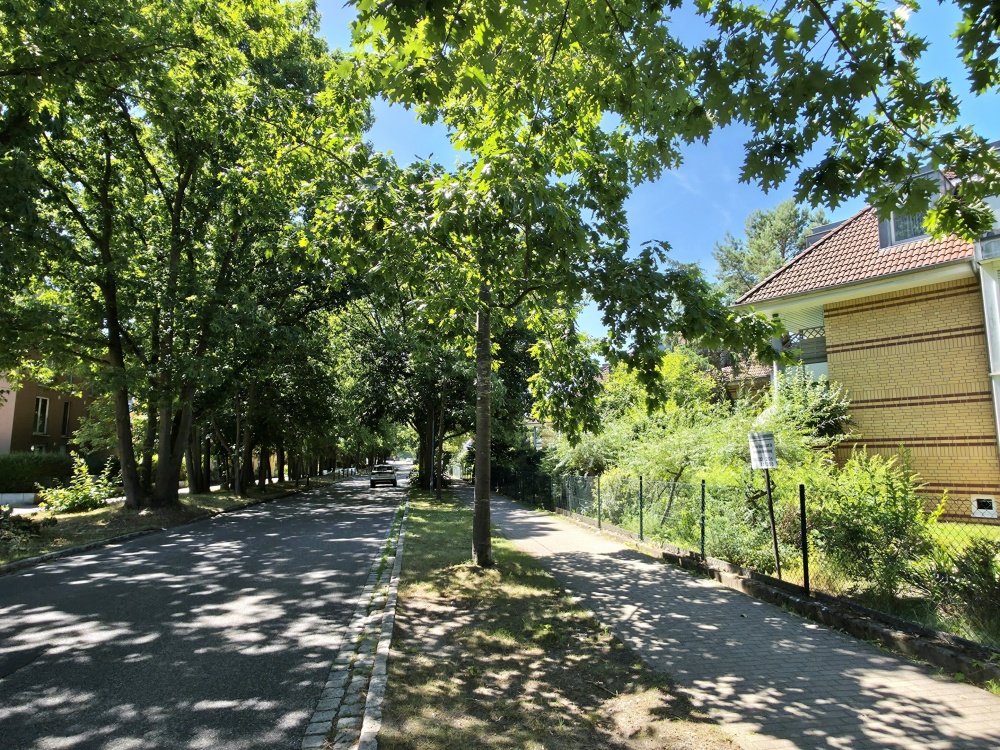 Blick in die Straße