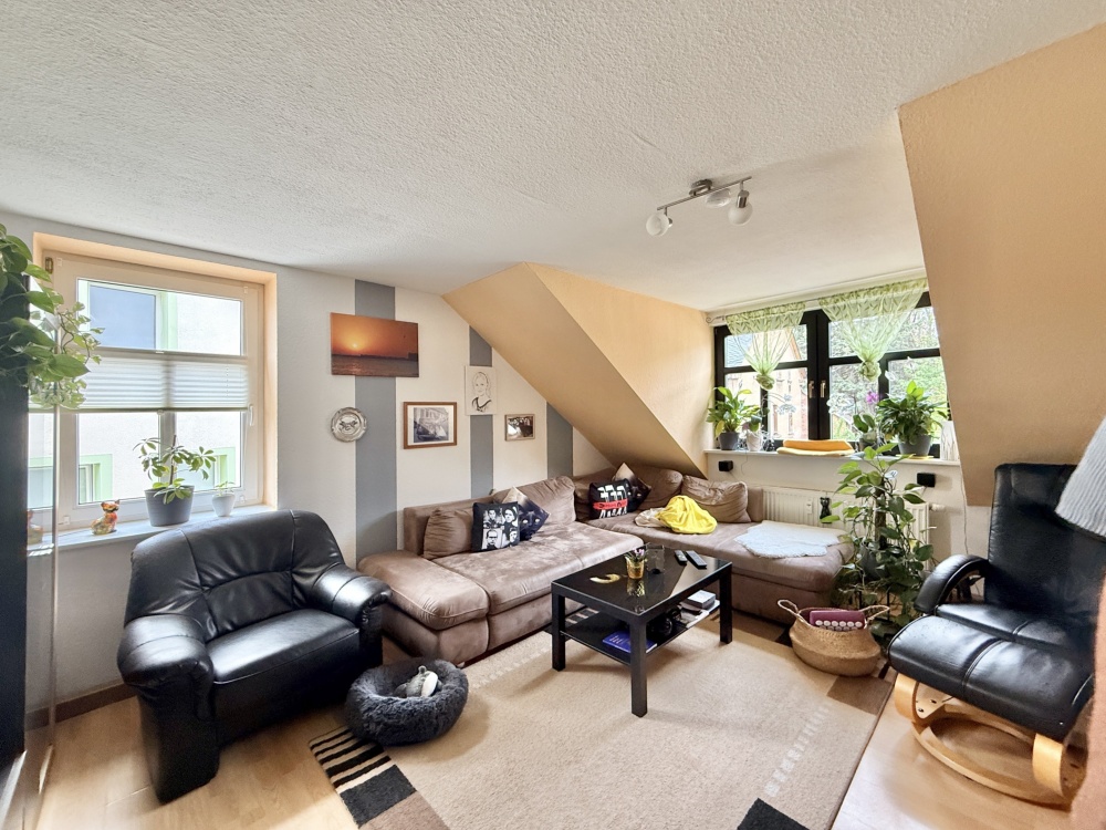Wohnzimmer - Wohnung im Dachgeschoss