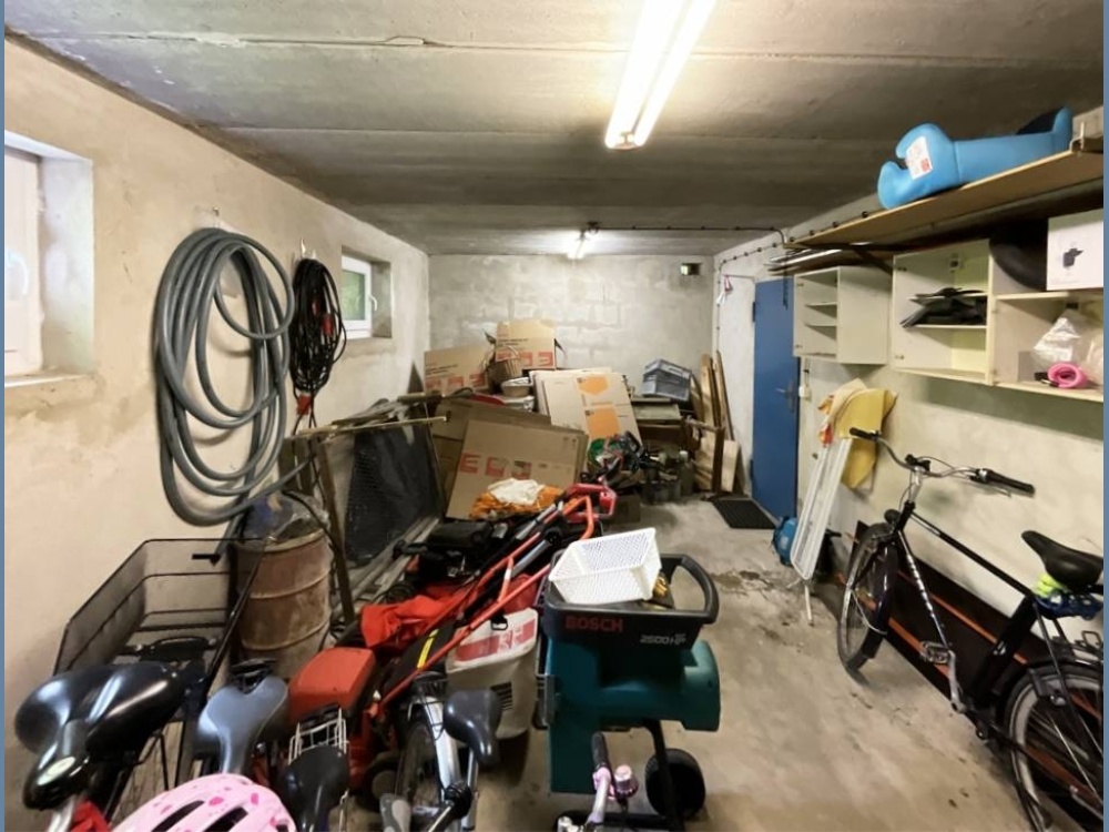Blick in die Garage