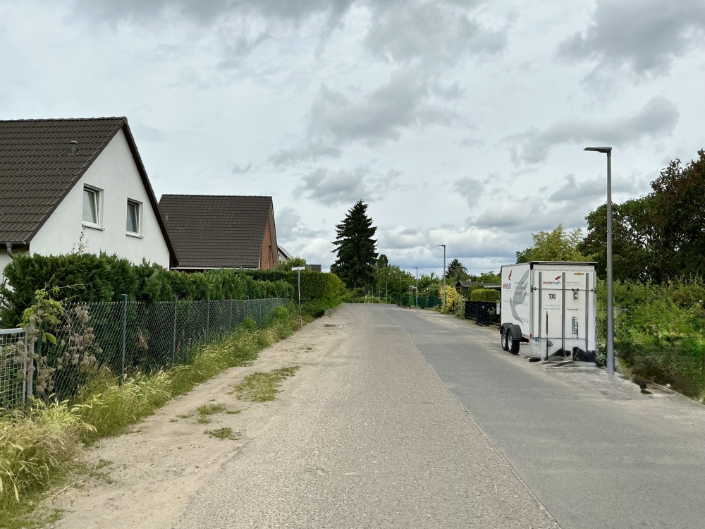 Blick in die Siedlung
