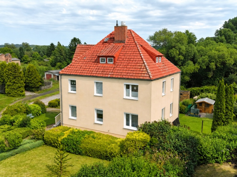 Gartenseitige Außenansicht