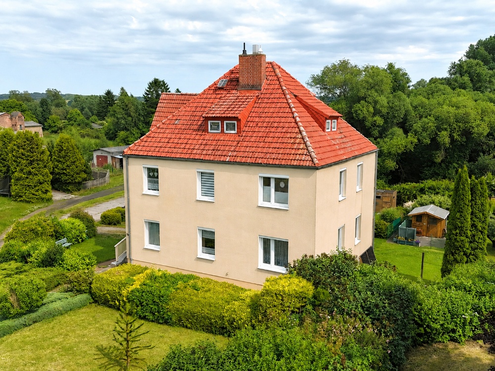 Gartenseitige Außenansicht