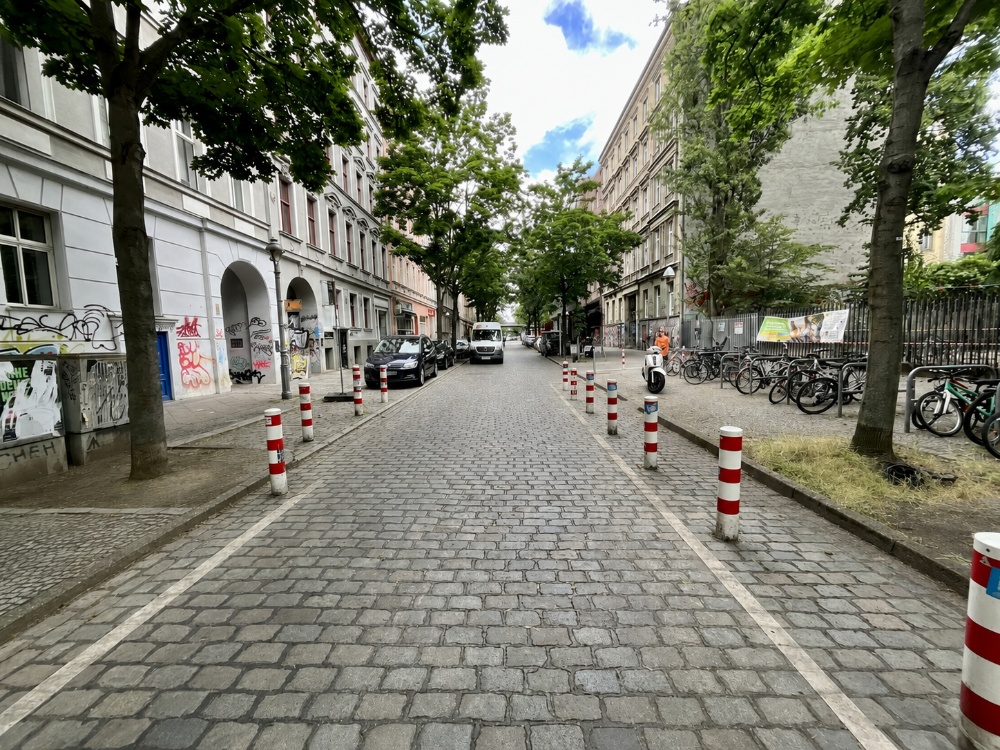 Blick in die Straße