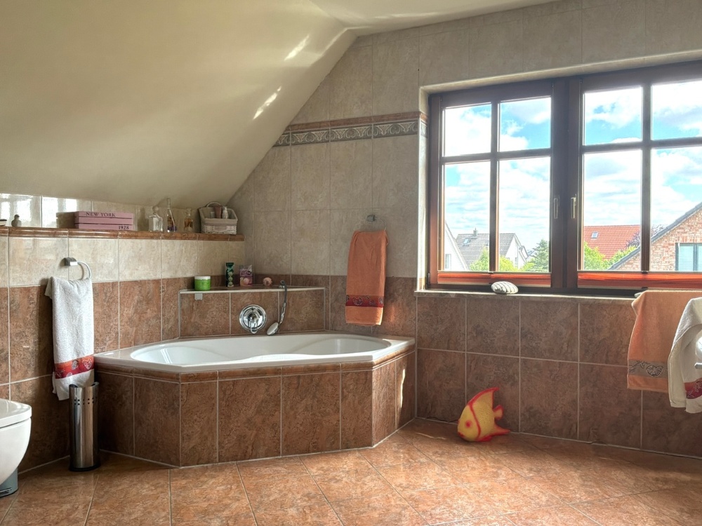 Badezimmer im Obergeschoss